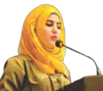 Modernage alumni portrait with formal attire